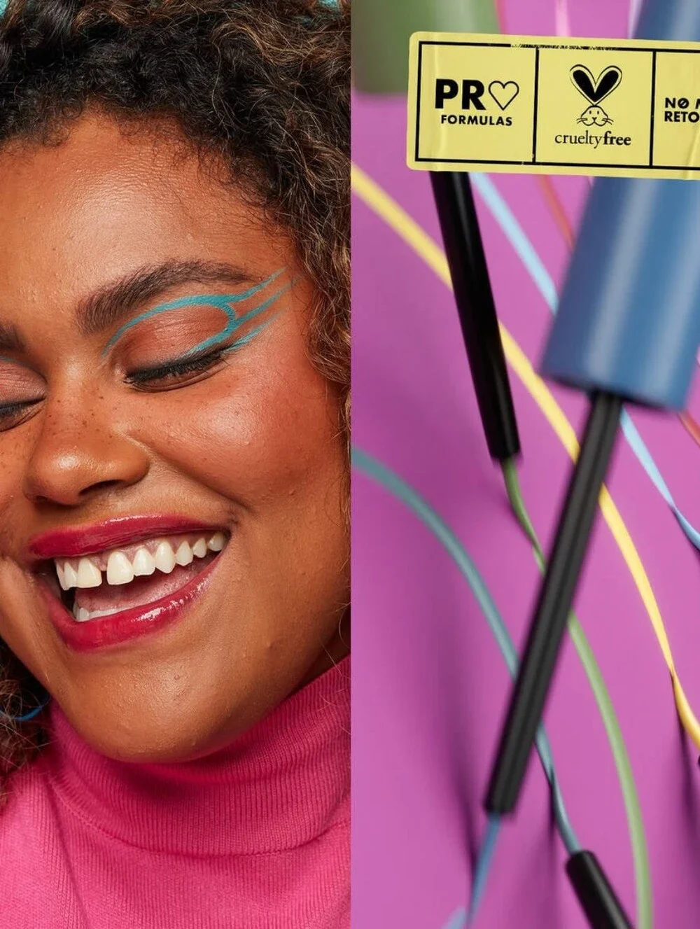 NYX Vivid Brights Liquid Eyeliner — Powder Blue